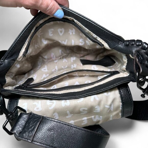 Aimee Kestenberg All For Love Saddle Crossbody - Black - Picture 12 of 16